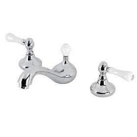 Kingston Brass 8 to 16 in. Widespread Bathroom Faucet, Polished Chrome KS941PL