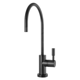 Kingston Brass Concord Reverse Osmosis System Filtration Water Air Gap Faucet, Matte Black