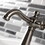 Kingston Brass KSD354CGVN Fuller Single-Handle Bathroom Faucet with Push Pop-Up, Black Stainless