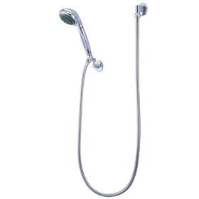 Kingston Brass Shower Combo, Polished Chrome