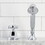 Kingston Brass KSK4301BXTR Deck Mount Hand Shower with Diverter for Roman Tub Faucet, Polished Chrome