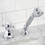 Kingston Brass KSK4301BXTR Deck Mount Hand Shower with Diverter for Roman Tub Faucet, Polished Chrome