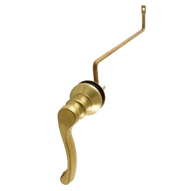 Kingston Brass French Country Side Mount Toilet Tank Lever, Brushed Brass
