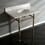 Carrara Marble/Brushed Brass