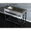 Kingston Brass KVSP4922A1 Fauceture 49" Stainless Steel Sink with Steel Console Sink Base, Brushed/Polished Chrome