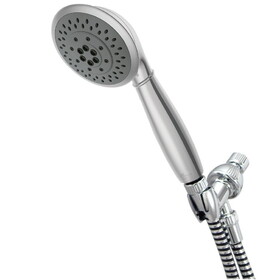 Kingston Brass 5-Function Hand Shower with Plastic Hose, Brushed Nickel