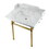 Marble White/Brushed Brass