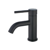 Fauceture Concord Single-Handle Bathroom Faucet with Push Pop-Up, Matte Black LS8220DL