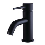 Fauceture New York Single-Handle Bathroom Faucet with Push Pop-Up, Matte Black