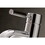 Fauceture LS8221DKL Kaiser Single-Handle Bathroom Faucet with Push Pop-Up, Polished Chrome