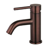 Kingston Brass Fauceture LS8225DL Concord Single-Handle Bathroom Faucet with Push Pop-Up, Oil Rubbed Bronze