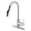Gourmetier LS8781CTL Continental Single-Handle Pull-Down Kitchen Faucet, Polished Chrome