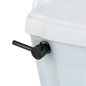 Kingston Brass NKTDL Water Onyx Toilet Tank Lever, Black Stainless Steel
