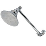 Kingston Brass P10K1 Victorian 4-7/8 Inch Brass Shower Head with 10-Inch High-Low Shower Arm, Polished Chrome