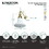 Kingston Brass P50CK Victorian Ceramic Showerhead with 12" Shower Arm Combo, Polished Chrome