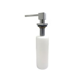 Kingston Brass SD8411 Soap Dispenser With Straight Nozzle 17 oz, Polished Chrome