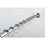 Kingston Brass Edenscape SRK601 60-Inch to 72-Inch Adjustable Shower Curtain Rod with Rings Combo, Polished Chrome
