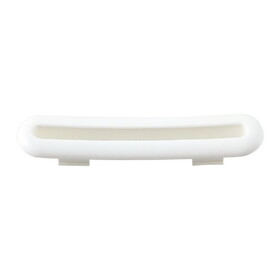 Kingston Brass TC301W Made To Match Bathtub Overflow Hole Cover, Matte White