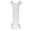 Kingston Brass VPB226P Robert Pedestal Sink Base, White