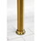 Kingston Brass VPB33087 Imperial Stainless Steel Console Sink Legs, Brushed Brass