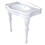 Kingston Brass VPB5324 Imperial 32-Inch Ceramic Console Sink (4-Inch Faucet Holes), White