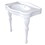 Kingston Brass VPB5328 Imperial 32-Inch Ceramic Console Sink (8-Inch Faucet Holes), White