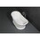 Aqua Eden VRTDS673026 Arcticstone 67" Double Slipper Solid Surface Pedestal Tub with Drain, Glossy White/Matte White