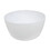 Kingston Brass VRTRS515124 Arcticstone 51-Inch Solid Surface White Stone Freestanding Tub with Drain, Matte White