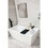Kingston Brass VTSQ593223 Aqua Eden 59-Inch Acrylic Freestanding Tub with Drain, White