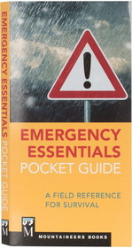 MOUNTAINEERS BOOKS 9781680510164 Emergency Essentials Pocket Gd