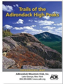 ADIRONDACK MTN CLUB 9780989607384 Trails Of The Adirondack High Peaks