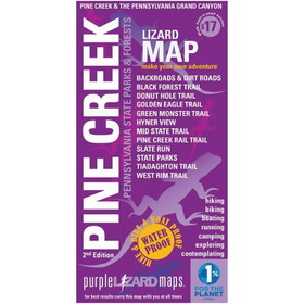 PINE CREEK PRESS Pine Creek Waterproof Map