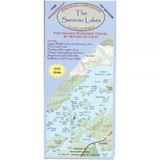 PADDLESPORTS PRESS 9780974632087 Adirondack Paddlers Map: The Saranac Lakes