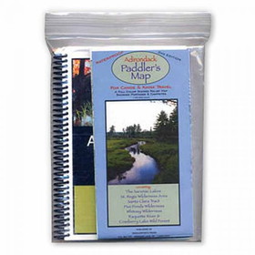 PADDLESPORTS PRESS 9780974632032 Adirondack Paddler'S Guide And Map Set
