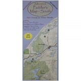PADDLESPORTS PRESS 9780974632063 Adirondack Paddlers Map - South