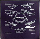 THE PRINTED IMAGE 104092 Sharks Bandana