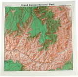 Grand Canyon Nat Park Topo Ban