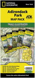 National Geographic  TI01020391B Adirondack Map Pack