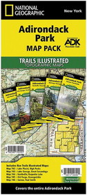 National Geographic  TI01020391B Adirondack Map Pack
