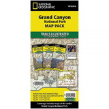 National Geographic TI01020512B Grand Canyon National Park Map Pack