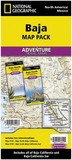 National Geographic AD01023051 Baja Map Pack
