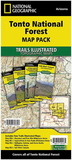 National Geographic TI01020511B Tonto National Forest Map Pack