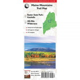NATIONAL BOOK NETWRK 9781628421002 Amc 100 Mile Wilderness Map