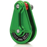 Isc RP048A1 Rigging Pulley For Up To 13Mm Rope 85Kn Compact Green With Grey Wheel