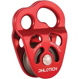 Isc RP282A1-BR Phlotich Pulley Aluminum With Bearing Red