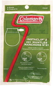 COLEMAN 2000026607 Insta-Clip Mantles #21 2 Pk