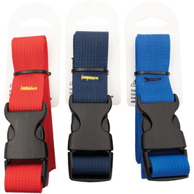 LIBERTY MOUNTAIN Assorted Colors Side Release Buckle Strap 1&quot; X 36&quot;