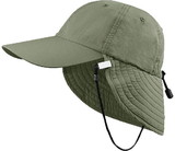 Juniper J7221-OL Uv Bucket Hat W/Flap Olive Osf