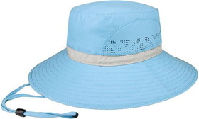 Mega Cap 221060 Sunset Hat W/ Adjust Crd Blue