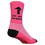 SOCKGUY AWESOME S/M Awesome 6&quot; Crew Pink S/M